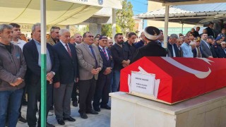 Gaziler derneği başkanına son görev