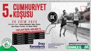 Gaziosmanpaşa Belediyesi Cumhuriyet Koşusu büyük heyecana sahne olacak