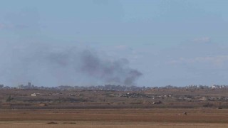 Gazzedeki yıkım görüntülendi