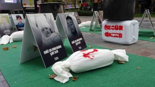 Gazzeye Açılan Kapı Küçükkefenler Sergisinde Gazzenin dramı gözler önüne serildi