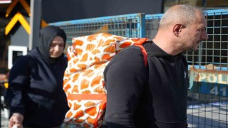 Gebzede boşaltılan 12 binada oturanlar eşyalarını polis kontrolünde aldı