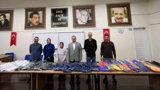 Gediz Halk Eğitimde üretilen kışlıklar ihtiyaç sahiplerine ulaştırılacak