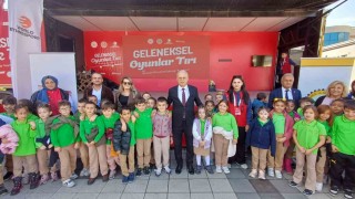 Geleneksel oyunlar tırı Düzcede