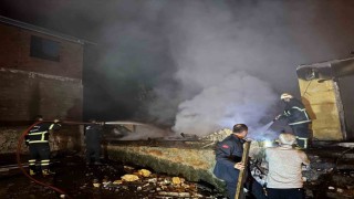 Giresunda mısır fırını 1 ev ve 1 serentiyi kül etti