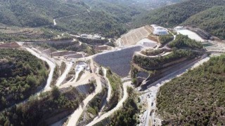 Girme Barajı su tutmaya başladı