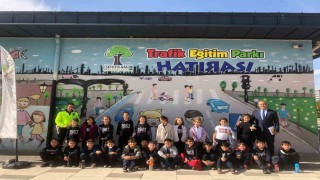 GKVli minikler trafik kurallarını öğreniyor