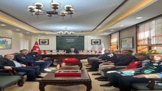 Gökçeadada yaşanan sel nedeniyle afet ve acil durum toplantısı düzenledi