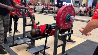 Görme Engelliler Dünya Halter Şampiyonası Mersinde başladı