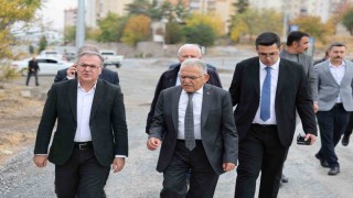 Hacılar Kayseri Caddesi, yeni çehresine kavuşuyor