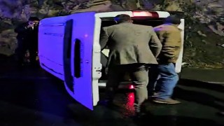 Hakkari tünel girişinde kaza: 1 yaralı