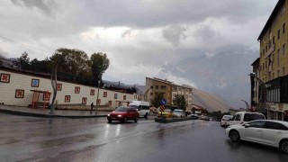 Hakkaride yağmur yağışı