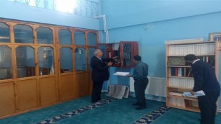 Hakkarideki camilerde kitaplık çalışması tamamlandı