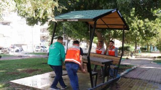 Haliliye Belediyesi ilçedeki parkları yeniliyor