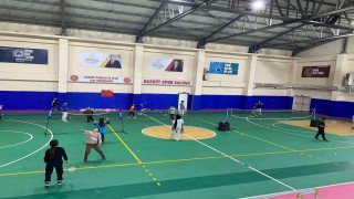 Hasköyde badminton antrenmanları yoğun katılımla sürüyor