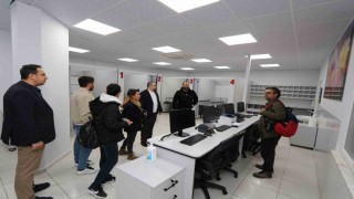 Hastane acil servisinde yeşil alan yenilendi