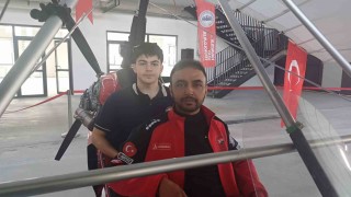 Havacılık ve Uzay Lisesi öğrencilerine hava aracı ile eğitim