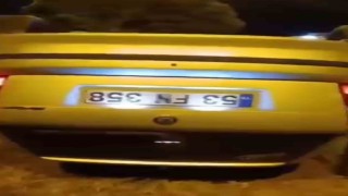 Iğdır-Tuzluca yolunda kaza: Otomobil ters döndü, 1 kişi yaralandı