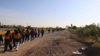 Iğdırda kayıp Alzheimer hastası için bin kişilik ekip arama çalışmalarına katıldı