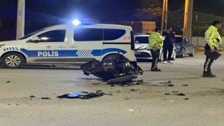 Iğdırda motosiklet ile otomobil çarpıştı: 2 yaralı