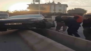 Iğdırda refüj tepkisi: Yol daraldı, kaza kaçınılmaz oldu