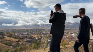 İkiyaka Dağları beyaza büründü