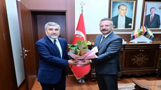İl Müftüsü Gül, Vali Aksoyu ziyaret etti