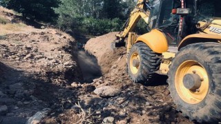 İmece usulü yenilenen çeşme hizmete açıldı