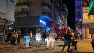 İncirliovada ev yangını