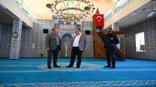 İnönüdeki İsmetpaşa Camii belediye ve hayırseverlerin desteğiyle yenilendi