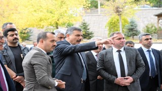 İspirdeki heyelan bölgesine kaya tahkimatı  yapılıyor