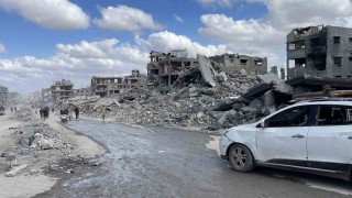 İsrail’in Çekildiği Gazze’de Büyük Yıkım Görüntülendi