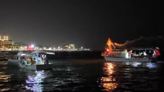 İsrailin Küresel Sumud Filosuna saldırısı Mersinde protesto edildi