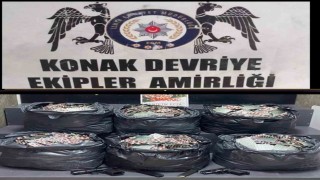 İzmirde 42 bin 500 adet uyuşturucu hap ele geçirildi