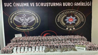 İzmirde uyuşturucu operasyonu: 33 bin adet sentetik hap ele geçirildi