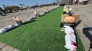 İzmirde Vicdan Sergisi ile Gazzenin acısına dikkat çekildi