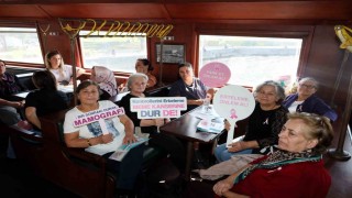 İzmirli kadınlar dümeni farkındalığa kırdı