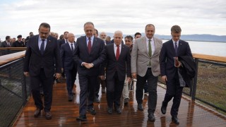 İznik Göl Bazilikası Ören Yeri Karşılama Merkezi hizmete girdi