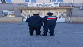 Jandarma 16 yıl hapis cezasıyla aranan şahsı yakaladı
