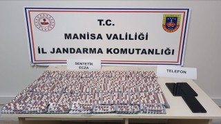 Jandarma durdurdu, binlerce sentetik hap ele geçirdi