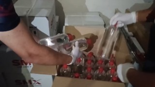 Jandarmadan kaçak alkol baskını: 620 litre etil alkol ele geçirildi