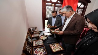 Kadınların el emeği eserlerine tam not