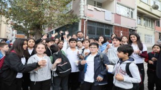 Kağıthane Belediyesinden okullara sıcak çorba ikramı