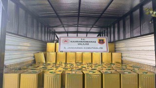 Kahramanmaraşta 200 teneke sahte zeytinyağı ele geçirildi