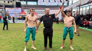 Kahramanmaraşta Dünya Karakucak Güreş Şampiyonası başladı