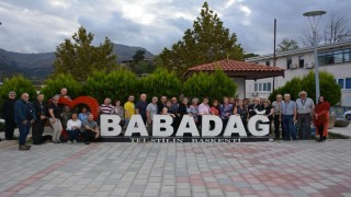 Kanadalı turistler Babadağı gezdi