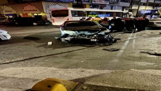 Kapaklıda bulvar üzerinde kaza: 1 yaralı