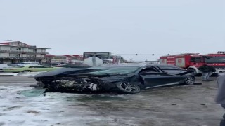 Kar yağışı trafik kazalarına neden oldu