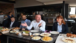 Karabatıdan sevgiyolu esnafıyla prestij buluşması