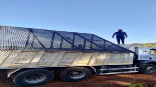 Karacasu Belediyesi toprak eleme sistemi yenilendi, esnafa kolaylık sağlandı