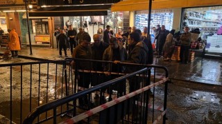 Karadeniz Ereğlide yağış sonrası temizlik çalışmaları başladı